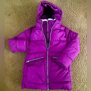 Falls Creek Puffer Jacket Girl's Purple S 6/6x NEW